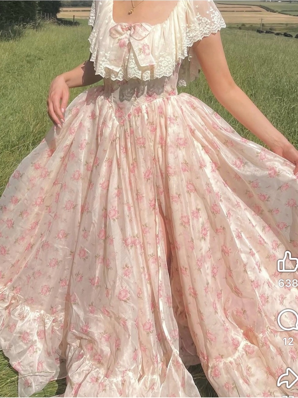 Lacemade Princess Sissi Maxi Dress - Picture 3 of 9